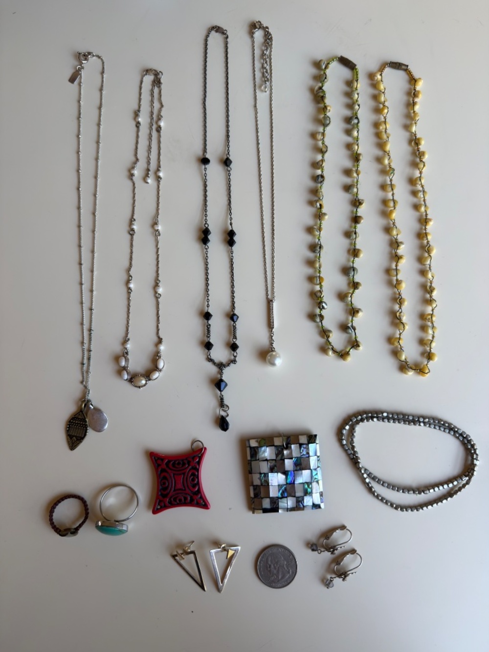 Massive 14-piece Vintage, Modern, Boho Fashion Jewelry Bundle